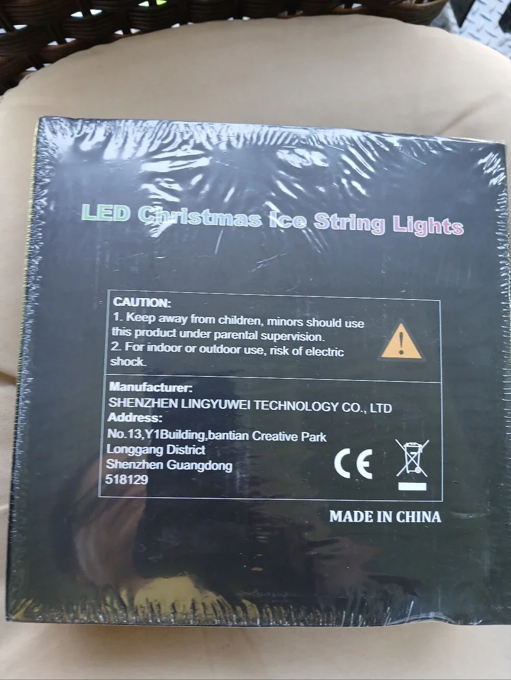 LED Christmas Ice String Lights -  Holiday Lighting
